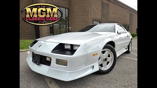 1991 Chevy Camaro Z28 coupe T Tops Tuned Port Injection Only 44k Miles FOR SALE!