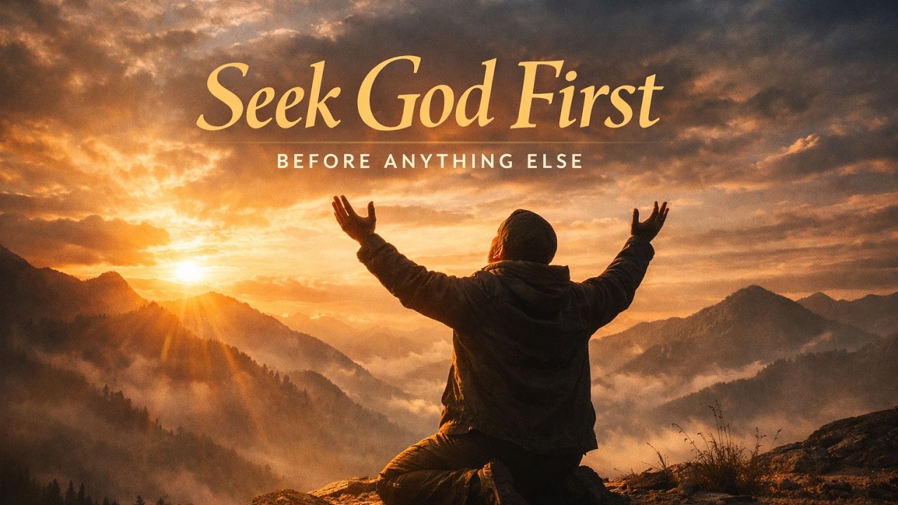 Seek God First Before Anything Else I Heartfelt Motivational - YouTube