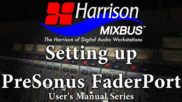 PreSonus FaderPort  in Mixbus (v3,4)