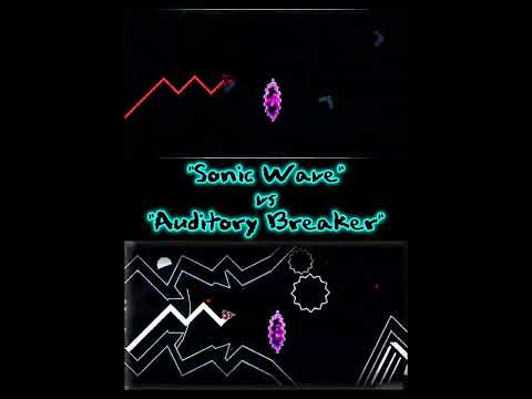 "Sonic Wave vs Auditory Breaker" | Geometry Dash Comparison