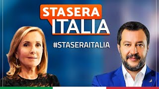 MATTEO SALVINI A STASERA ITALIA (RETE 4, 8.02.2023)