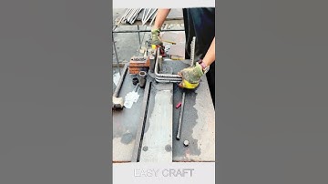 Chair bar bending process #smartwork #goodtools #viral #Short