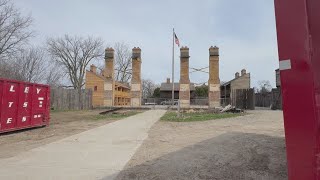 Historic Old Fort restoration progresses toward summer celebration