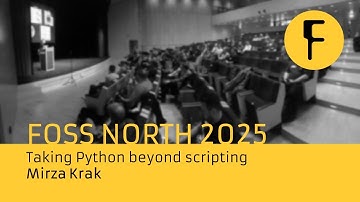 Taking Python beyond scripting - Mirza Krak