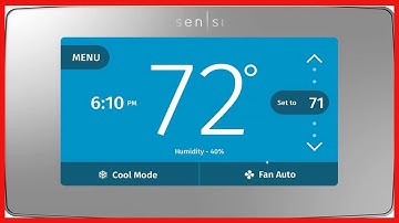 Sensi Touch Smart Thermostat by Emerson with Touchscreen Color Display