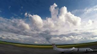 Dash 8 And Brokentered Clouds