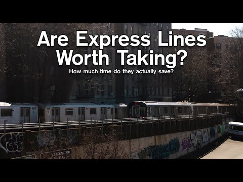 How Much Time Do Express Lines Actually Save? Are They As Fast As We Think? | Part 1 - A Division