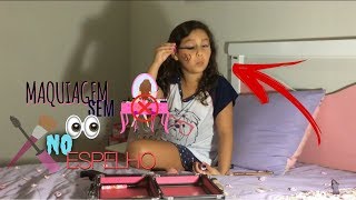 Desafio Da Maquiagem Sem Olhar No Espelhomaria Araujo Oficial