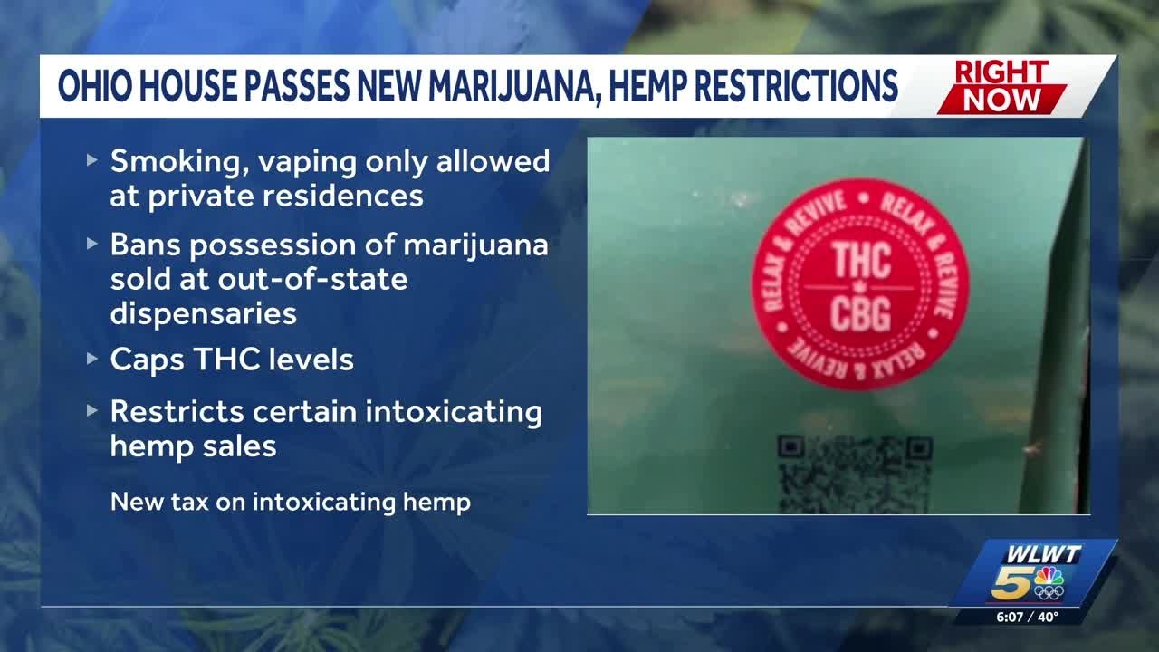 Statehouse advances bill to tighten Ohio marijuana, hemp laws
