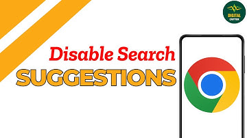 How to Turn Off Google Chrome Search Suggestions ?