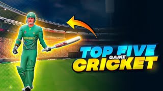 Top 5 android cricket game||high graphics mobile cricket game||best  cricket game for ios and mobile screenshot 2