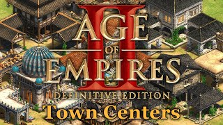 Все ратуши / All Town Centers / Age of Empires II: Definitive Edition