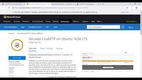 Secured CrushFTP on CentOS 7.3 - Deploy on Azure , AWS and Google Cloud Platform.
