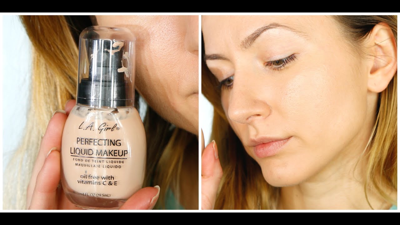 La Girl Perfecting Liquid Makeup Swatches Saubhaya Makeup