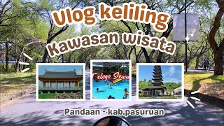 Vlog keliling kawasan wisata yang ada di pandaan - kab. Pasuruan, ada banyak tempat wisata di sini.
