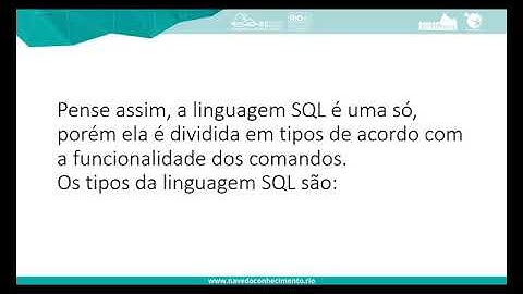 Banco de dados - Aula 1 - Falando Sobre Banco de dados