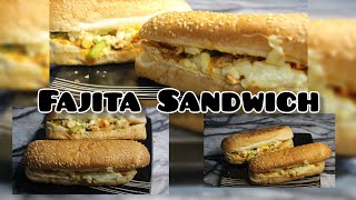 Fajita Sandwich How To Make Sandwiches At Home Homemade Fajita Sandwich By Royal Kitchen