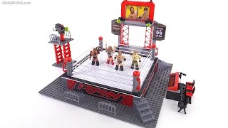 C3 Toys WWE Stackdown Raw Ring Set review! 21032 Aug. 2015