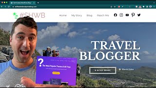 How To Start a Travel Blog with WordPress (2023)