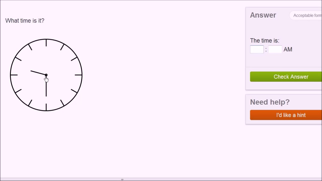 Leggere L Ora Orologio Senza Numeri Video Khan Academy