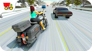 Bike Racing Games - Female Moto Racer 3D 2017 - Gameplay Android free games screenshot 2