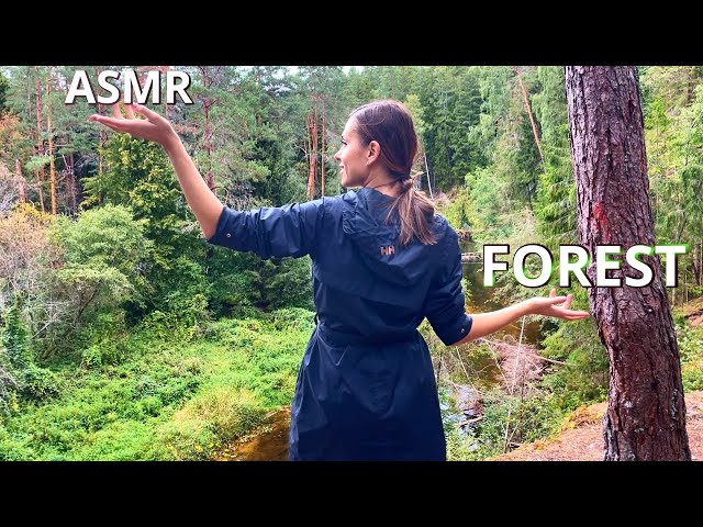 ASMR Relaxing FOREST Walk With Ieva