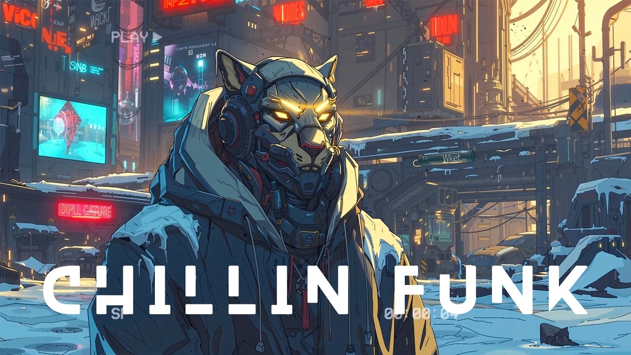 𝐂𝐲𝐛𝐞𝐫 𝐏𝐚𝐧𝐭𝐡𝐞𝐫 | Metropolis Funk 🏢 Urban Beats | Unwind, Relax & Chill