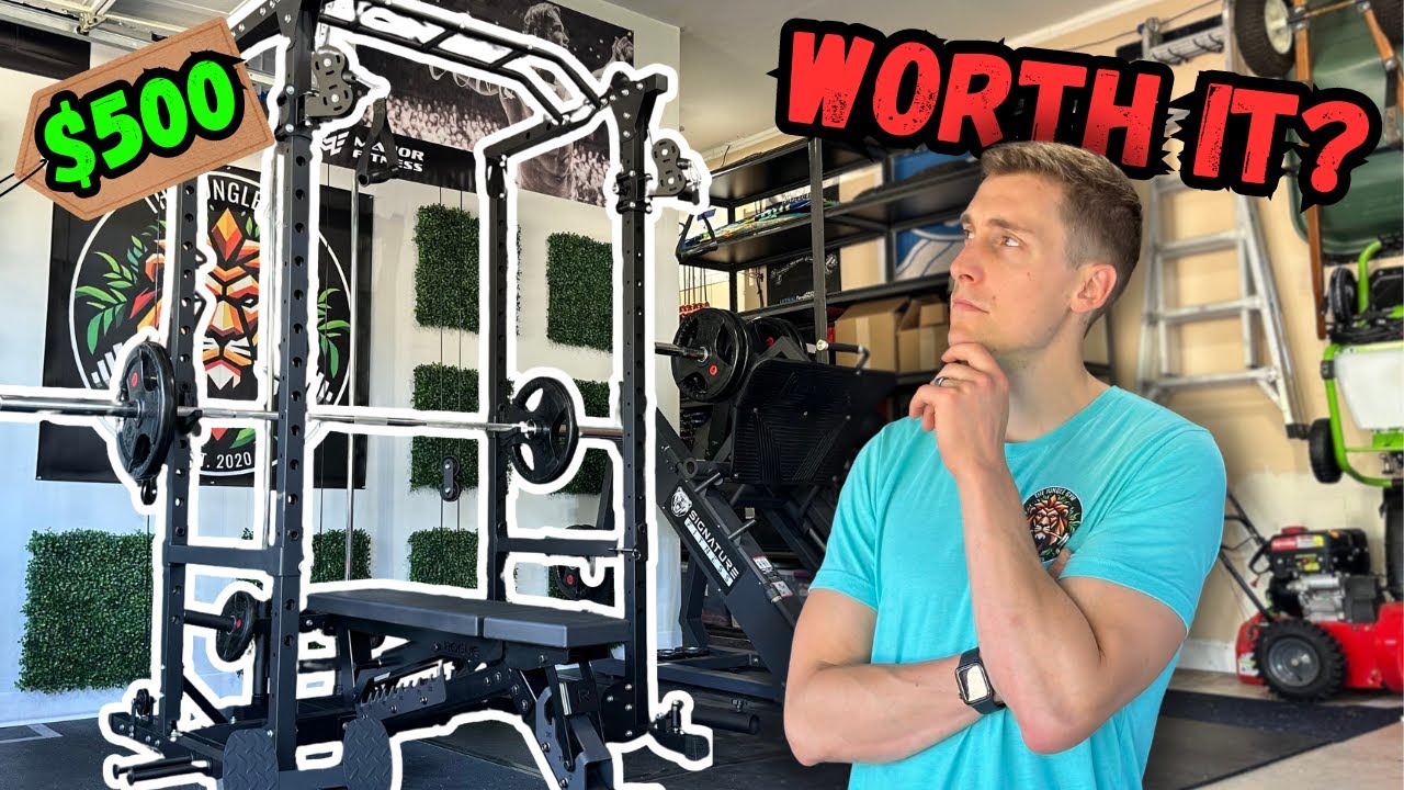 Major Fitness Drone Review: The Cheapest Amazon Power Rack and ...