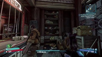 Borderlands 2 - Out Of Map | In With Marcus & Target Practice Dummy