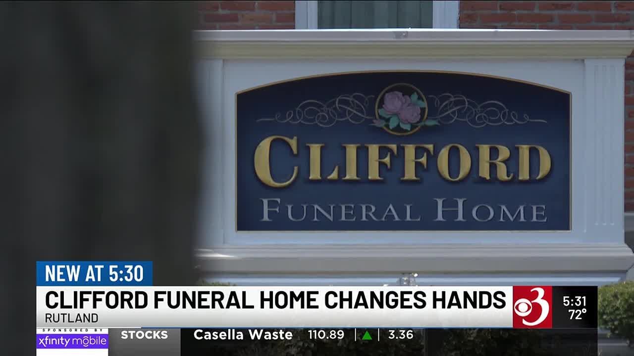 Longtime Vermont funeral home changing hands - YouTube