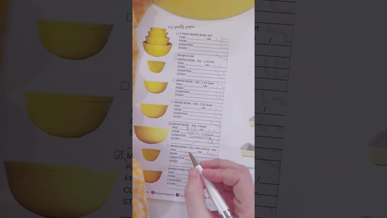 💛Yellow Pyrex… What a find! 💛