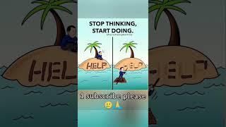 Stop thinking, start doing💪💪