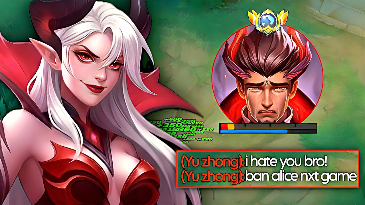 БЕЗУМНАЯ БИТВА ЗА ВЫДЕРЖКУ 😈 ЭЛИС ПРОТИВ Ю ЧЖУНА | EXP Lane MLBB