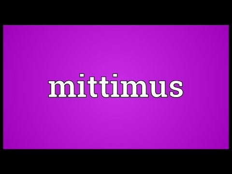 Header of mittimus