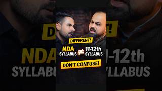 ये कर लिया तो NDA मुश्किल नहीं है | NDA EXAM SYLLABUS 2026 #shorts #ndapreparation