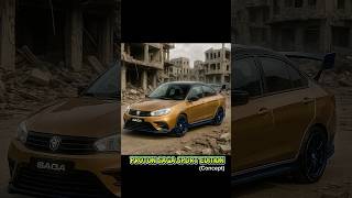 PROTON SAGA SPORT EDITION Light Brown (Concept)