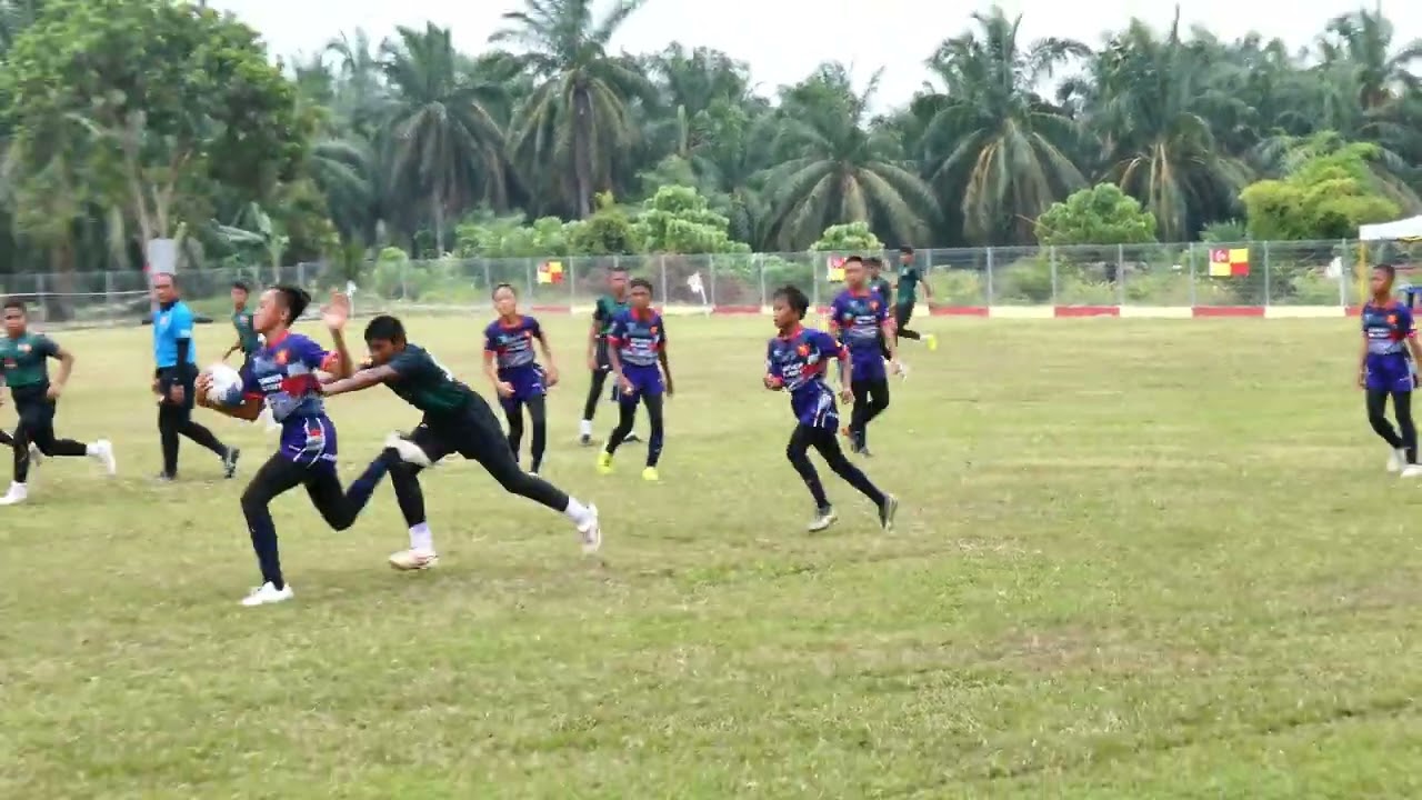 Ragbi U12 MSS Selangor 2025  'Rangking' [ Sepang VS Sabak Bernam] 20-0