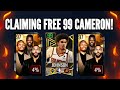 CLAIMING FREE 99 CAMERON JOHNSON!!! OPENING NBA AWARDS PACKS!!! NBA LIVE MOBILE 21