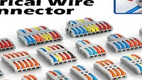 1 In Multiple Out Push-in Electrical Wire Connector Terminal Block Universal Fast Wiring Cable Conne