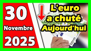 Prix Deuro En Algerie Marché Noir Aujourdhui 30 Novembre 2025 Taux De Change Cours Dollars Devise