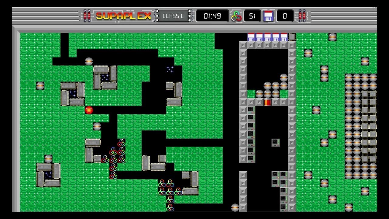 [SUPAPLEX CLASSIC] - LV. 86 : CRASH