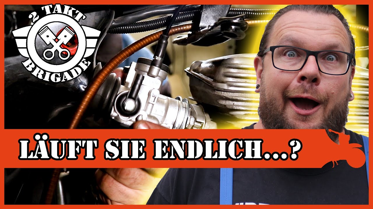 Simson AWO 425 Sport | Den Dellorto einbauen | Erster Start nach Reparatur