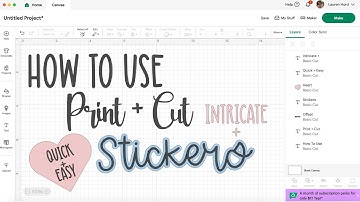 How to "Print and Cut" PNG files using Cricut Design Space [ Easy Tutorial 3 Examples ]