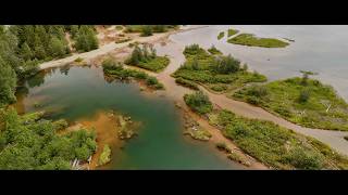 Stave Lake, British Columbia, Canada Drone Footage | Relaxing Nature from Above [4K]