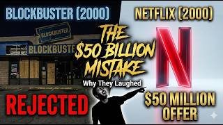 The Day Blockbuster Laughed at Netflix  A $50 Million Mistake