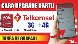 cara merubah jaringan 3g ke 4g telkomsel tanpa ganti kartu