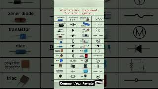 Electronics Component Circuit Symbol