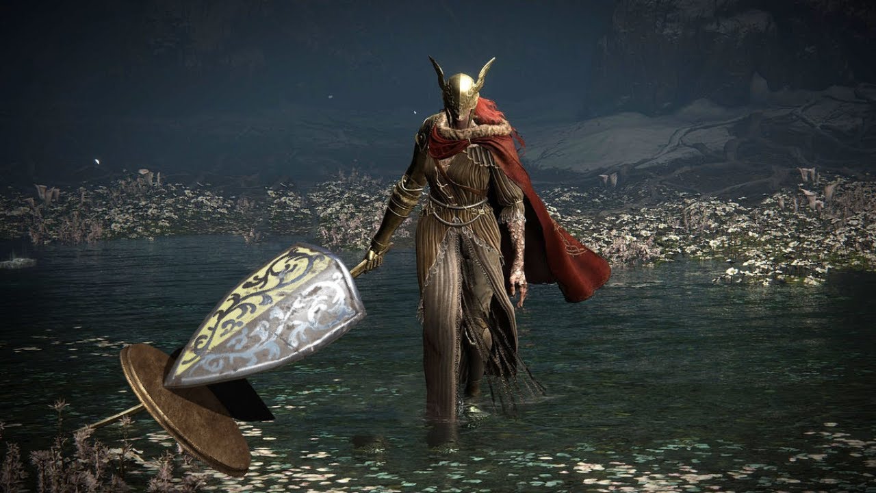 Grass Crest Shield vs. Malenia (RL1 Hitless)