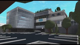 Modern Office/City Building Skyscraper | Roblox Bloxburg Speedbuild