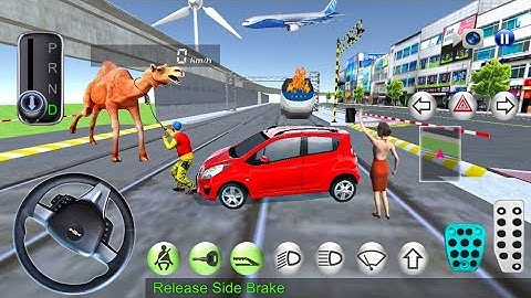 3D Driving Class#4 - Bullet Train Vs New Car - Android IOS Driving Gameplay